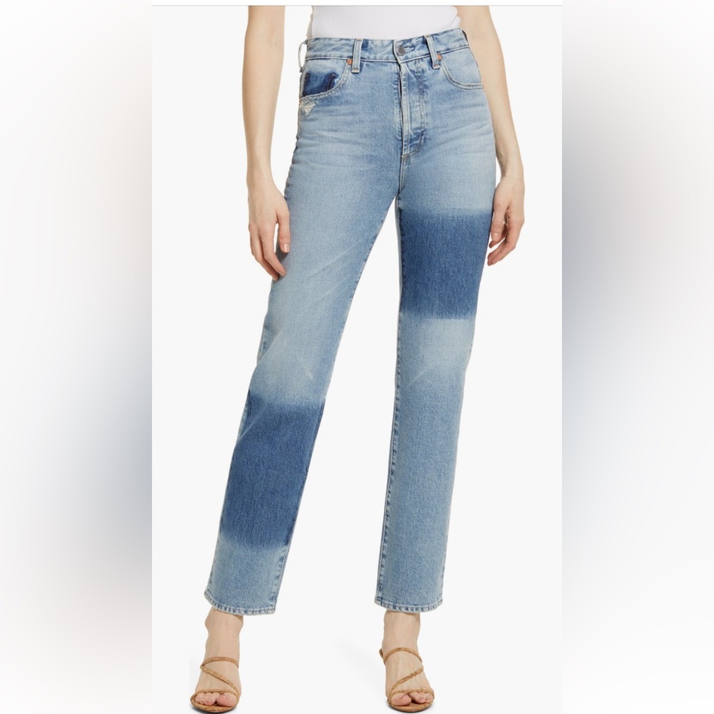 AG Alexxis High Waist Straight Jeans